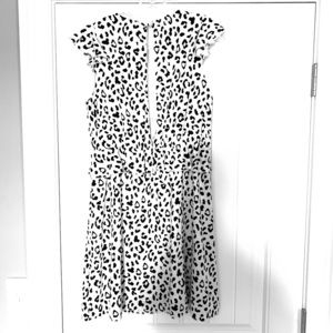 Leopard print dress
